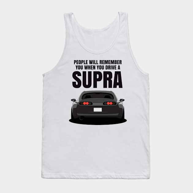 A80 Supraaa Tank Top by MOTOSHIFT